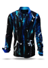 Entdecke bunte Hemden Herren NIGHT NOMAD - 100 % Baumwolle
