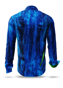 Descubre las coloridas camisas de hombre con botones de BLUEMAN - 100 %...
