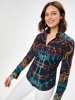Blusa original para mujer - HACKER - 100 % algodón - GERMENS artfashion - Tallas de la XS a la 3XL