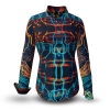 Blusa original para mujer - HACKER - 100 % algodón - GERMENS artfashion - Tallas de la XS a la 3XL