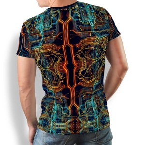 Camisetas exclusivas para hombre - HACKER - 100 % algodón - GERMENS...