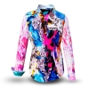 ausgefallene Damenbluse für Damen - SUBOCEAN - 100 % Baumwolle - GERMENS artfashion - Größen XS bis 3XL