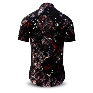 Camisa de verano para hombre NACHTFUNKELN - 100 % algodón - 10...