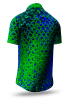 Camisa de verano para hombre HEXAGON MALACHIT - 100 % algodón - 10 tallas, de la XS a la 6XL - diseño excepcional - confección de primera calidad - tejidos «Made in Germany» - edición limitada y exclusiva