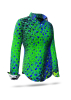 Camisa de mujer HEXAGON MALACHIT - GERMENS artfashion - 100 % algodón - Talla XXL