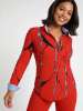 ausgefallene Damenbluse für Damen - ROTER FELS - 100 % Baumwolle - GERMENS artfashion - Größen XS bis 3XL