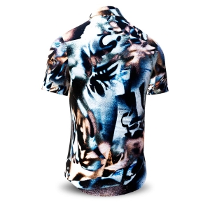 Camisa de verano para hombre BRUSH - 100 % algodón - 10 tallas desde...