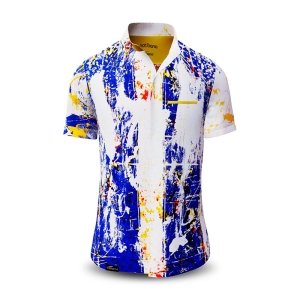 Camisa de verano para hombre NOTIBANA - 100 % algodón - 10 tallas, de la XS a la 6XL - diseño excepcional - confección de primera calidad - tejidos «Made in Germany» - edición limitada y exclusiva