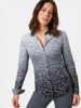 Blusa original para mujer - METAL - 100 % algodón - GERMENS artfashion - Tallas de la XS a la 3XL