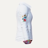 Blusa única para mujer - HEUTE FUER MICH - 100 % algodón - GERMENS artfashion - Tallas de la XS a la 3XL