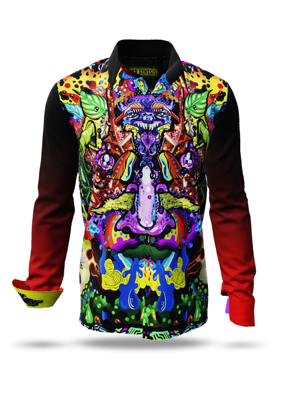 Descubre las camisas de colores para hombre de HYPER GENESIS: 100 % algodón