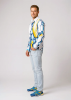 Descubre las camisas para hombre BLUE WATER BUBBLES IN SUNLIGHT - 100 % algodón