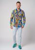 Descubre las camisas de colores para hombre de ORNAMI: 100 % algodón