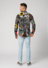 Herren Hemden Langarm LETS BE CRAZY TONIGHT – GERMENS artfashion – 100 % Baumwolle - Größe XS