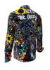 Herren Hemden Langarm LETS BE CRAZY TONIGHT – GERMENS artfashion – 100 % Baumwolle - Größe XXL