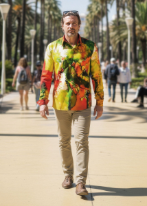 Descubre las coloridas camisas de hombre de POPPYFLOPPY -...
