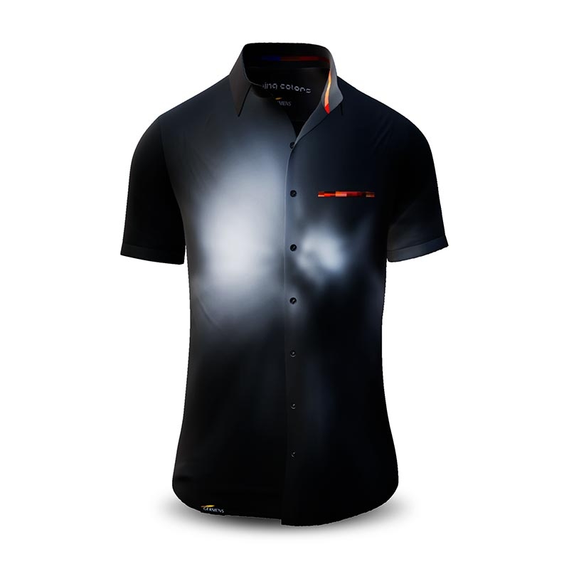 Sommerhemd Herren FLYING COLORS - 100 % Baumwolle - 10 Größen von XS - 6XL - außergewöhnliches Design - feinste Verarbeitung - Stoffe Made in Germany - limitiert und exklusiv