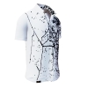 Sommerhemd Herren SCHWARMABWEICHLER WEIß - 100 % Baumwolle - 10 Größen von XS - 6XL - außergewöhnliches Design - feinste Verarbeitung - Stoffe Made in Germany - limitiert und exklusiv