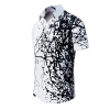 Herren Hemden Langarm SCHWARMABWEICHLER WEIß – GERMENS artfashion – 100 % Baumwolle - Größe XXL