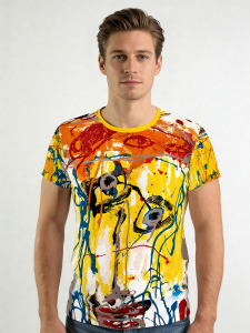 Unique T-shirts for men - FORMIDOBLO - 100% cotton - GERMENS artfashion - Sizes S to 5XL