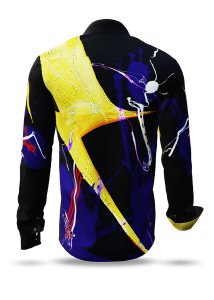 Descubre las coloridas camisas de hombre con botones de FLARES - 100 %...