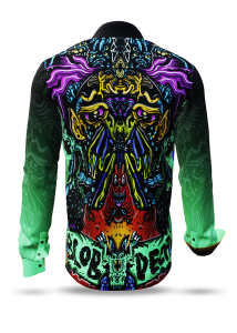Descubre las coloridas camisas de hombre con botones de BLOB DEEP -...