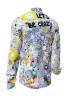 Hemd Herren LETS BE CRAZY TODAY – GERMENS artfashion – 100 % Baumwolle - Größe XS