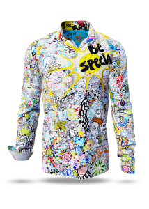 Descubre las camisas para hombre LETS BE CRAZY TODAY - 100 % algodón