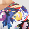 HIPSOUND - Camiseta de manga corta de colores para mujer