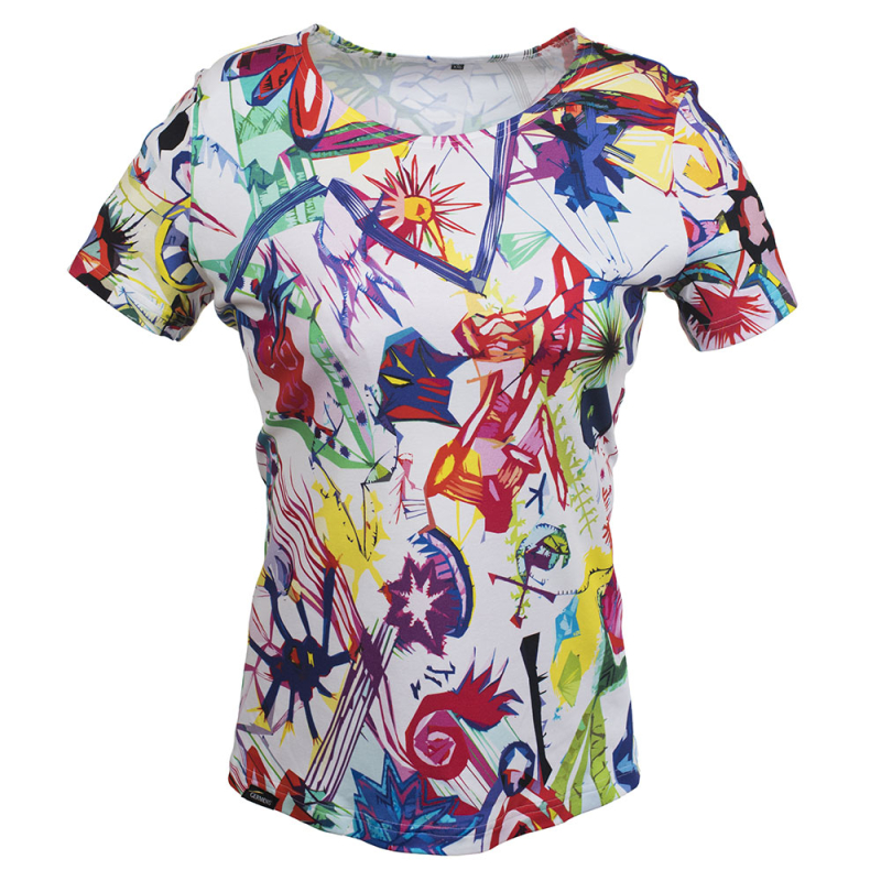 HIPSOUND - Camiseta de colores para mujer de GERMENS