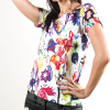 HIPSOUND - Camiseta de manga corta de colores para mujer I GERMENS