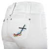 Pantalones blancos de mujer LILIBY - GERMENS
