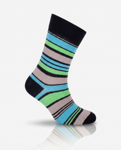 RAINING STRIPES - colorful striped socks - Unisex