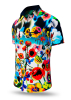 Herren Hemden Langarm FLOWERDREAM – GERMENS artfashion – 100 % Baumwolle - Größe 3XL