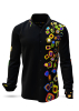 Descubre las camisas de colores para hombre RAINY NIGHT - 100 % algodón