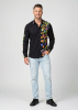 Discover colorful button up shirts for men RAINY NIGHT - 100% cotton