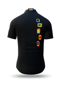 Sommerhemd Herren RAINY NIGHT - 100 % Baumwolle - 10...