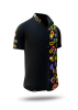 Sommerhemd Herren RAINY NIGHT - 100 % Baumwolle - 10 Größen von XS - 6XL - außergewöhnliches Design - feinste Verarbeitung - Stoffe Made in Germany - limitiert und exklusiv