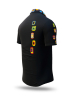 Kurzärmliges Hemd RAINY NIGHT – GERMENS artfashion – 100 % Baumwolle - Größe XXL