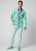 Descubre las camisas de colores para hombre DENADA MINT - 100 % algodón