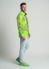 Descubre las camisas de colores para hombre DENADA GREEN - 100 % algodón