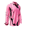 Herren Hemden Langarm LEBENSADER LACHS – GERMENS artfashion – 100 % Baumwolle - Größe L