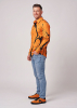 Discover colorful button up shirts for men LEBENSADER SIENA - 100% cotton