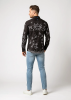 Camisa con botones SCHRÄGE VÖGEL BEI NACHT – GERMENS artfashion – 100 % algodón - Talla M