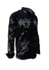 Camisa con botones SCHRÄGE VÖGEL BEI NACHT – GERMENS artfashion – 100 % algodón - Talla M