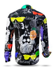 Descubre las coloridas camisas de hombre con botones MAKING OF...
