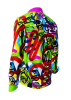 Camisa de manga larga para hombre ROLLER COASTER – GERMENS artfashion – 100 % algodón - Talla 3XL