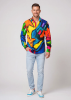 Descubre las camisas de colores para hombre VIAGGI COLORI - 100 % algodón