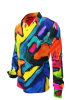 Camisa de manga larga VIAGGI COLORI