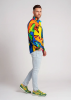 Descubre las camisas de colores para hombre VIAGGI COLORI - 100 % algodón